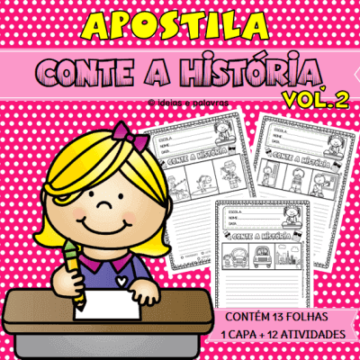 Apostila conte a historia vol.2 | Atividade para Alfabetização