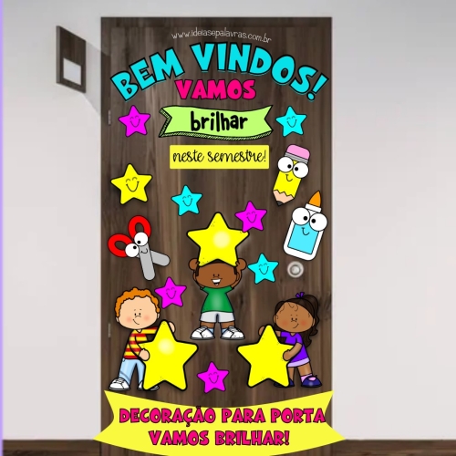 decoracao de porta de sala de aula educacao infantil