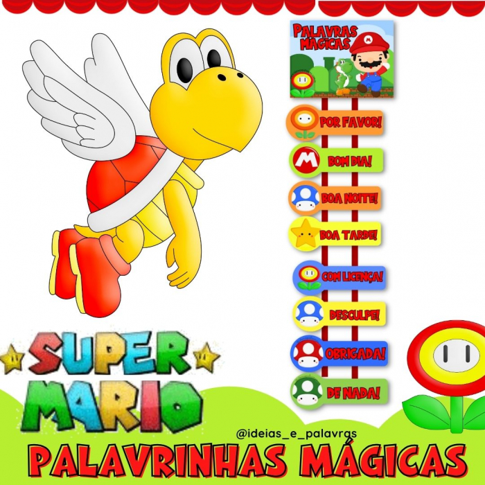 palavrinhas magicas para educação infantil